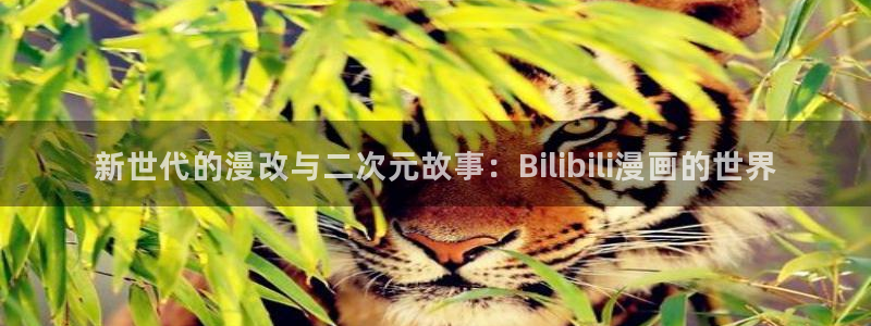 羞羞漫画电影：新世代的漫改与二次元故事：Bilibili漫画的世界